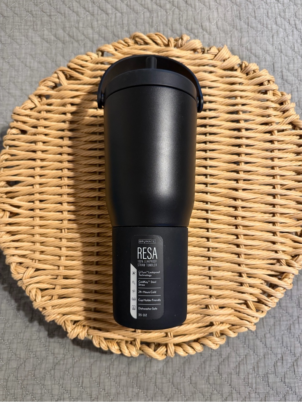 RESA BRUMATE 35 oz Travel Tumbler - Black
